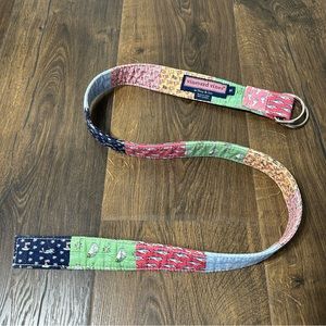 Vineyard Vines Patchwork Belt By Shep and Ian